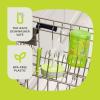 Contigo Leighton Kids Water Bottle, 2-Pack, 14oz, Spill-Proof, Blue Raspberry/Azalea & Butterlies/Llamas, Dishwasher Safe Tumbler with Straw(Cool Lime (Dogs GFX))