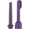 Contigo Leighton Kids Water Bottle, 2-Pack, 14oz, Spill-Proof, Blue Raspberry/Azalea & Butterlies/Llamas, Dishwasher Safe Tumbler with Straw(Eggplant with Mermaid)