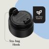Contigo West Loop Stainless Steel Vacuum-Insulated Travel Mug with Spill-Proof Lid, Vervain; Midnight Berry, 16 Ounces, 2-Pack(Aster Frosted Pearl; Limelight Frosted Pearl)