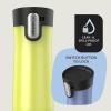 Contigo AUTOSEAL West Loop Vacuum-Insulated Stainless Steel Travel Mug with Easy-Clean Lid, 16oz., 2 Pack, Spirulina, Stainless Steel(Aster Frosted Pearl; Limelight Frosted Pearl)