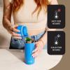 Contigo AUTOSEAL West Loop Vacuum-Insulated Stainless Steel Travel Mug with Easy-Clean Lid, 16oz., 2 Pack, Spirulina, Stainless Steel(Stellar Jay)