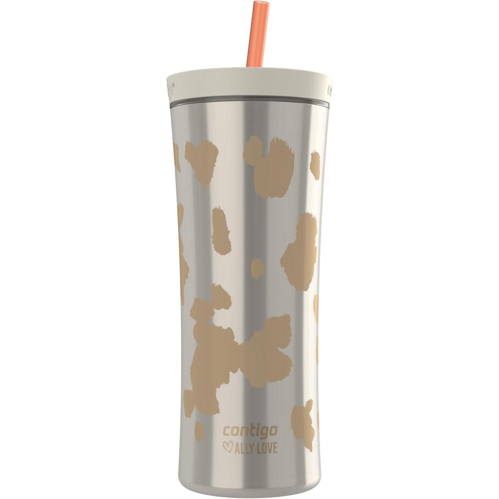 imageContigo AUTOCLOSE Shake ampamp Go 20oz Tumbler Glacier PearlOatmilk