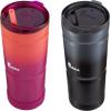 Bubba Envy Stainless Steel Tumbler with Straw, Stainless Steel with Clear Lid, 24oz(Pink Sorbet & Licorice)