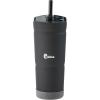 Bubba Envy Stainless Steel Tumbler with Straw, Stainless Steel with Clear Lid, 24oz(Tutti Fruity & Licorice)