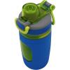 Bubba Flo Kids Water Bottle with Silicone Sleeve, 16oz., Watermelon and Wild Berry(Azure)