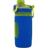 Bubba Flo Kids Water Bottle with Silicone Sleeve, 16oz., Watermelon and Wild Berry(Azure)