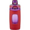 Bubba Flo Kids Water Bottle with Silicone Sleeve, 16oz., Watermelon and Wild Berry(Coral)
