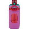 Bubba Flo Kids Water Bottle with Silicone Sleeve, 16oz., Watermelon and Wild Berry(Mixed Berry)