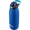 Bubba Radiant Stainless Steel Growler Simple Lid 64oz, Rubberized Water Bottle, Medium, Scuba(Cobalt)