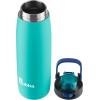 Bubba Radiant Stainless Steel Growler Simple Lid 64oz, Rubberized Water Bottle, Medium, Scuba(Island Teal)