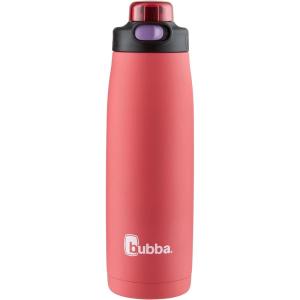 Bubba Radiant Stainless Steel Growler Simple Lid 64oz, Rubberized Water Bottle, Medium, Scuba(Electric Berry)
