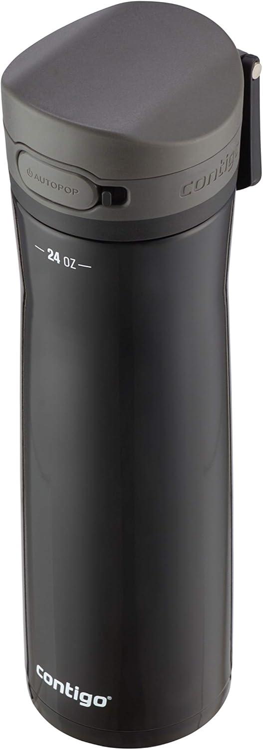 imageContigo Jackson Chill 20 Stainless Steel Water Bottle with AUTOPOP Lid 20oz SteelDragonfruitLicorice