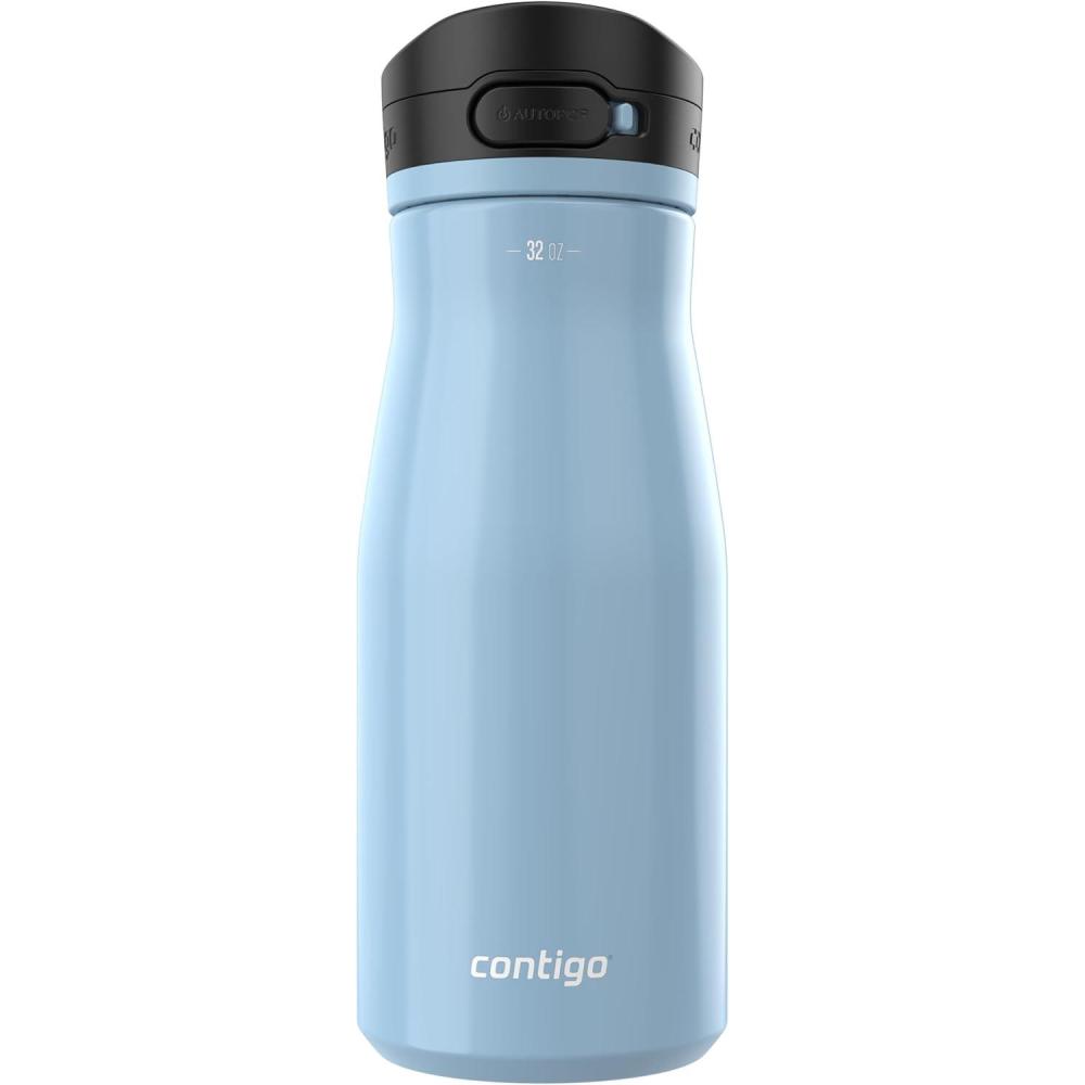 imageContigo Jackson Chill 20 Stainless Steel Water Bottle with AUTOPOP Lid 20oz SteelDragonfruitGlacier
