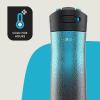 Contigo Ashland Chill 2.0, 24oz., Stainless Steel Water Bottle with AUTOSPOUT Lid, Steel/Dragonfruit(Strawberry Cream)