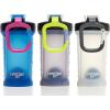 Contigo Fit Shake & Go 2.0 Shaker Bottle with Leak-Proof Lid, 20oz Gym Water Bottle with Whisk and Carabiner Handle, Dishwasher Safe Mixer Bottle, 3-Pack Blue Poppy & Earl Grey & Salt