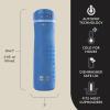 Contigo Jackson Chill 2.0 Stainless Steel Water Bottle with AUTOPOP Lid, 20oz, Pink Lemonade(Stellar Jay)