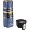 Contigo Pinnacle Vacuum-Insulated Stainless Steel Travel Mug with Spill-Proof Lid, Reusable Coffee Cup or Water Bottle with Leak-Proof Lid, Keeps Drinks Hot or Cold for Hours, 14oz White Marble(Blue Slate)