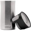 Contigo Pinnacle Vacuum-Insulated Stainless Steel Travel Mug with Spill-Proof Lid, Reusable Coffee Cup or Water Bottle with Leak-Proof Lid, Keeps Drinks Hot or Cold for Hours, 14oz White Marble(Stainless Steel)