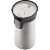 Contigo Pinnacle Vacuum-Insulated Stainless Steel Travel Mug with Spill-Proof Lid, Reusable Coffee Cup or Water Bottle with Leak-Proof Lid, Keeps Drinks Hot or Cold for Hours, 14oz White Marble(Stainless Steel)