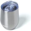 Contigo River North Stainless Steel Wine Tumbler with Spill-Proof Lid, Leak-Proof 12oz Reusable Wine Glass, Dishwasher Safe & Keeps Drinks Hot or Cold for Hours, Sunbeam Gold(16 Ounces)