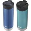 Contigo SNAPSEAL Insulated Stainless Steel Travel Mug, 20oz., Blue Corn & Bubble Tea(Blue Corn & Bubble Tea)
