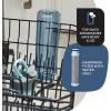 Contigo Wells Plastic Filter Water Bottle with AUTOSPOUT Straw Lid and Replacement Filter, 24 Oz, Dark Ice(24 Ounces)