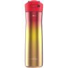 Contigo Ashland Chill 2.0 Water Bottle, 24 oz, 2-Pack, Glacier; Stainless steel w/Licorice(Watermelon Ombre)
