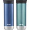 Contigo SNAPSEAL Insulated Stainless Steel Travel Mug, 20oz., Blue Corn & Bubble Tea(Blue Corn & Bubble Tea)