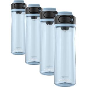 Contigo Cortland Water Bottle 24 oz Glacier (Pack of 4)(Glacier)